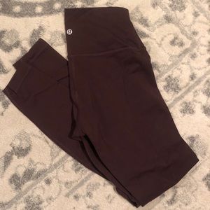 Lululemon wunder unders size 6